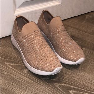 Steve Madden Lillian Rhinestone Slip on Sneaker